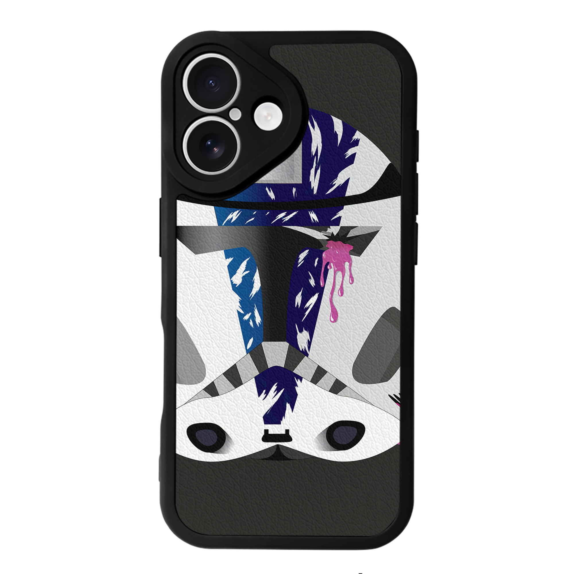 （画像用） スター・ウォーズ Star Wars 【iPhone 16シリーズ対応】シリコンスマホケース（レザー調） 材質：シリコン